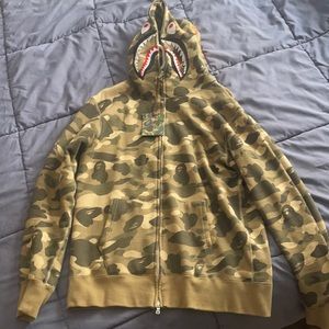 Bape hoodie with tag. Mint condition looking to get rid of.